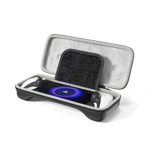iofeiwak Bolsa de transporte dura para PS5 Portal PlayStation 5 Remote Player Bolsa de almacenamiento portátil delgada [Ligero][Impermeable] [Protección completa], Negro , CASE